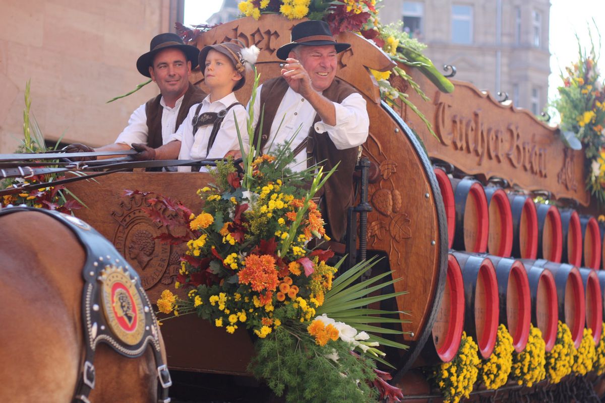 Tucher Brauerei Pferdewagen