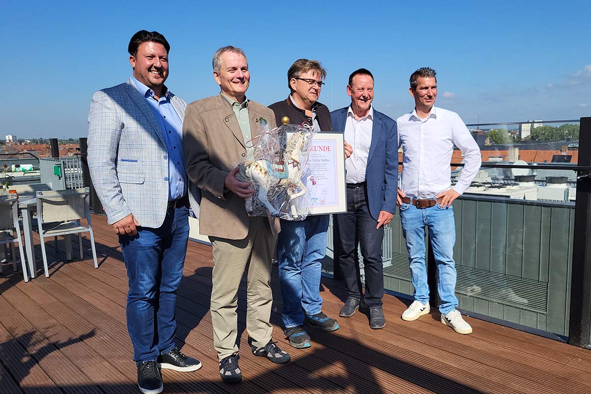 Hannes Grauberger, Horst Müller, Michael Drliczek, Dr. Thomas Jung, Stefan Wentzl